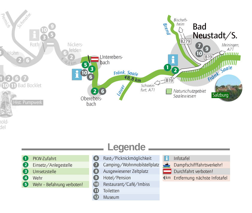 strecke bad neustadt nach unterebersbach